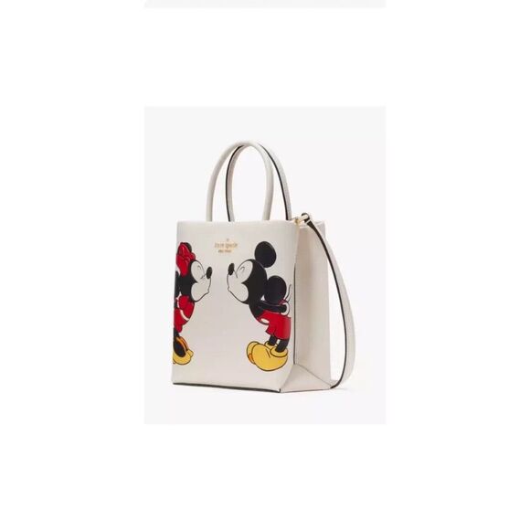 Kate Spade New York X Disney Minnie Mini Tote - Minnie & Mickey Mouse - Picture 2 of 6